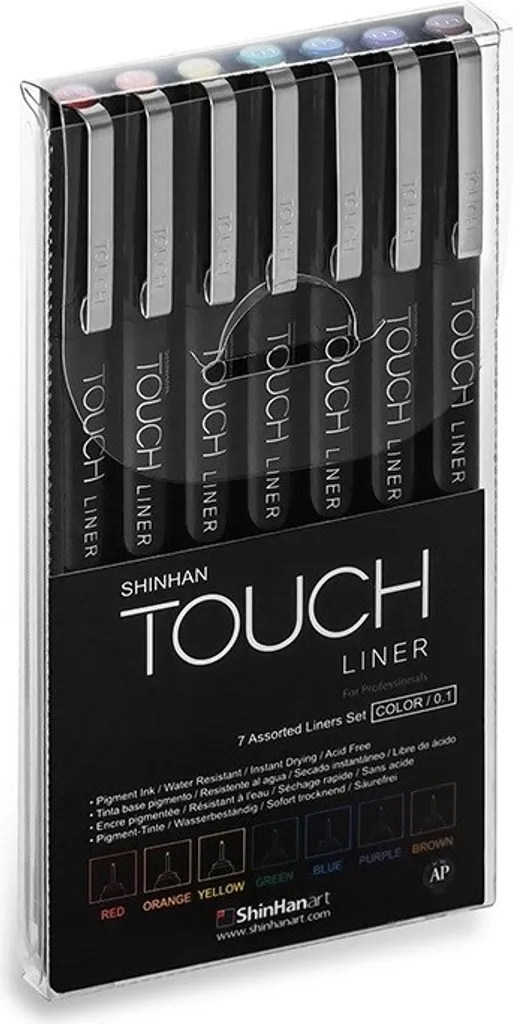 Rivestimenti TOUCH 7 Pezzi Colorati 0,1 mm - Colora il tuo Controllo