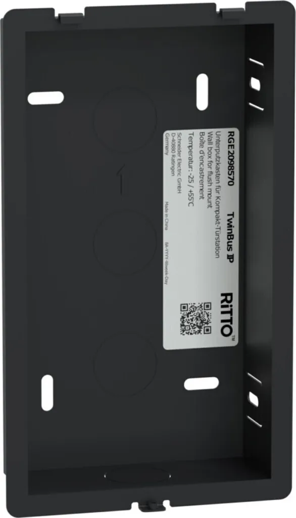 Boîte d'encastrement Ritto RGE2098570 robuste pour montage encastré IP