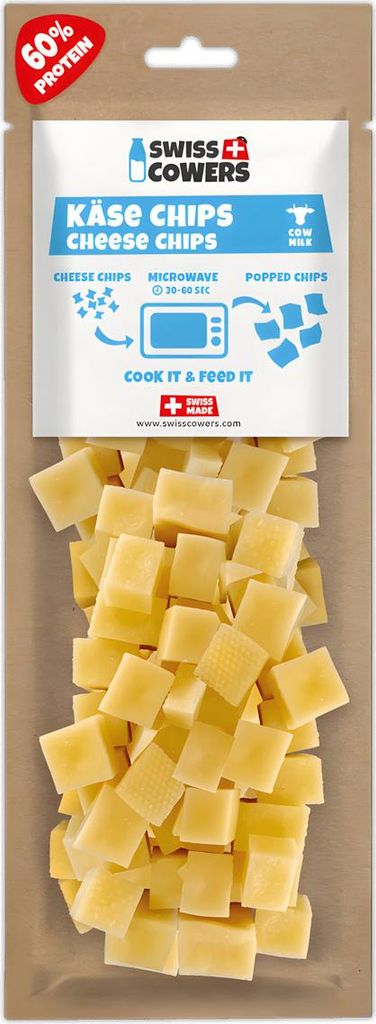 Swiss Cowers Swiss Cowers Hundesnack Cheese Chips 80 g