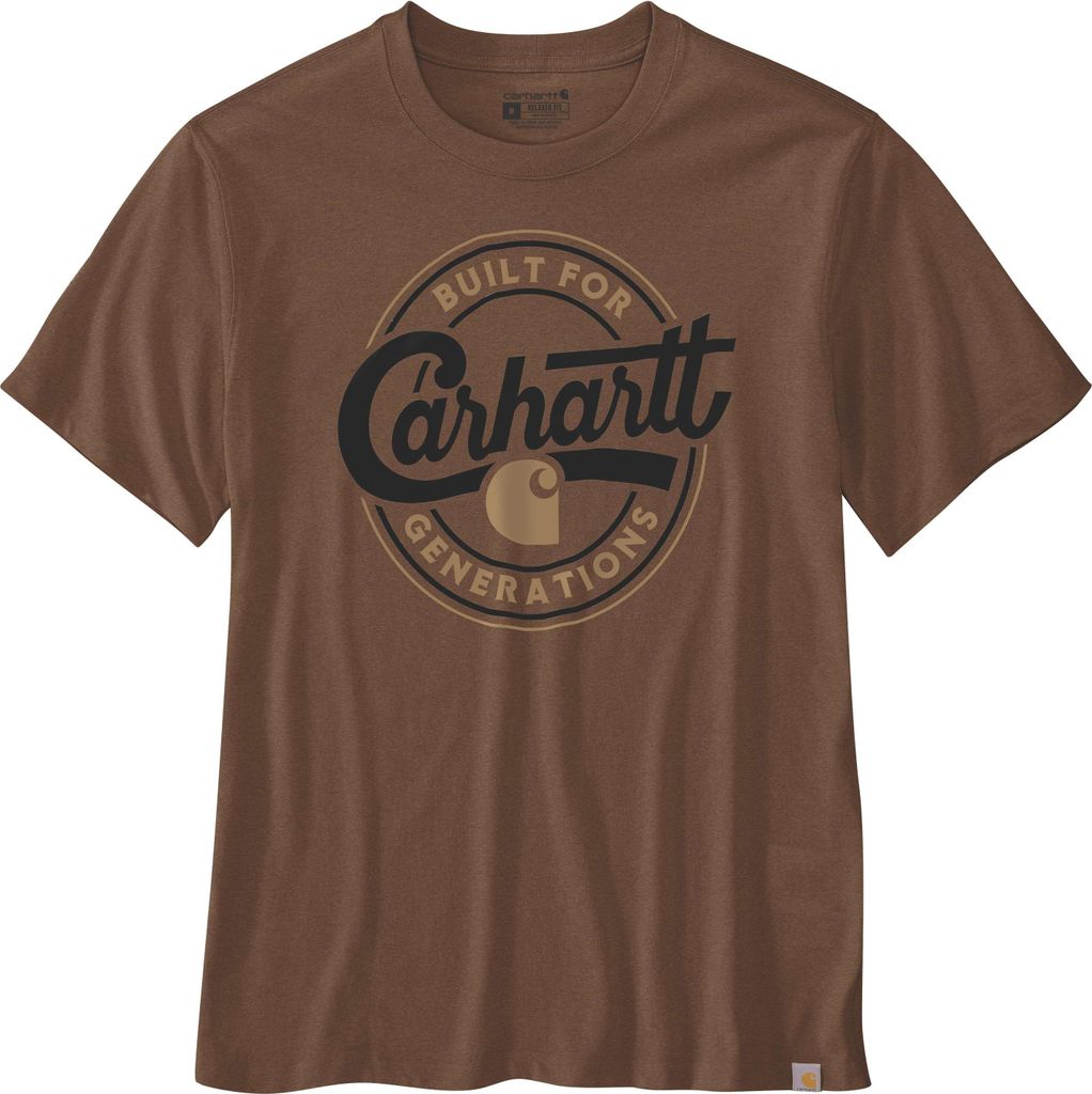 Carhartt Herren T-Shirt Script Graphic T-Shirt | 107049, Farbe:red duck heather, Größe:XL