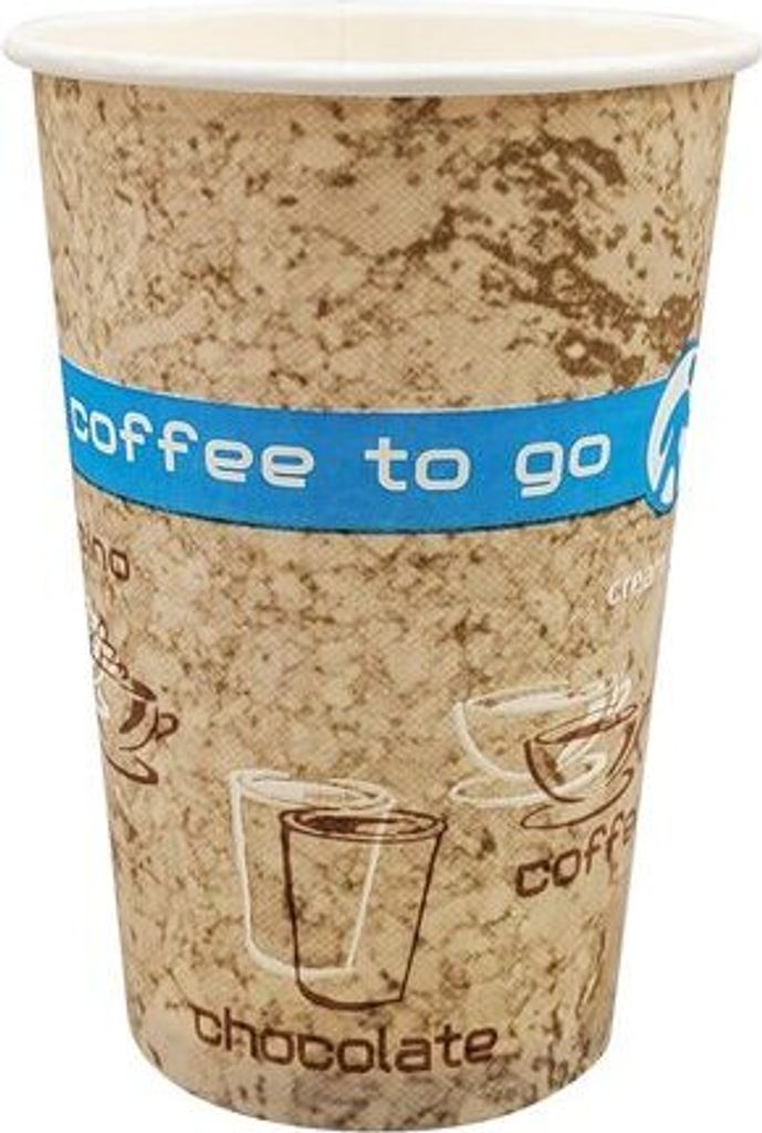 200x Kaffeebecher Coffee ToGo COFFEE DREAMS 300 ml hoch und schmal
