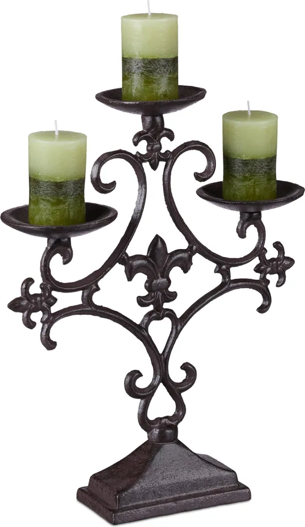 Lustre de Style Ancien Plafonnier Vintage Relaxdays pour Grande Entrée