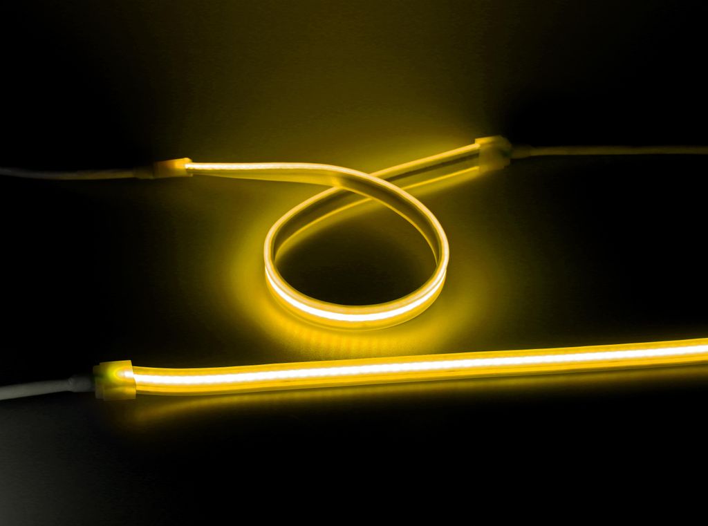 Infraworld LED-Beleuchtung Lumia - Set für Saunen Lumia 2: 4 LED-Streifen, 4 x L = 67 cm, Anschluss-Set