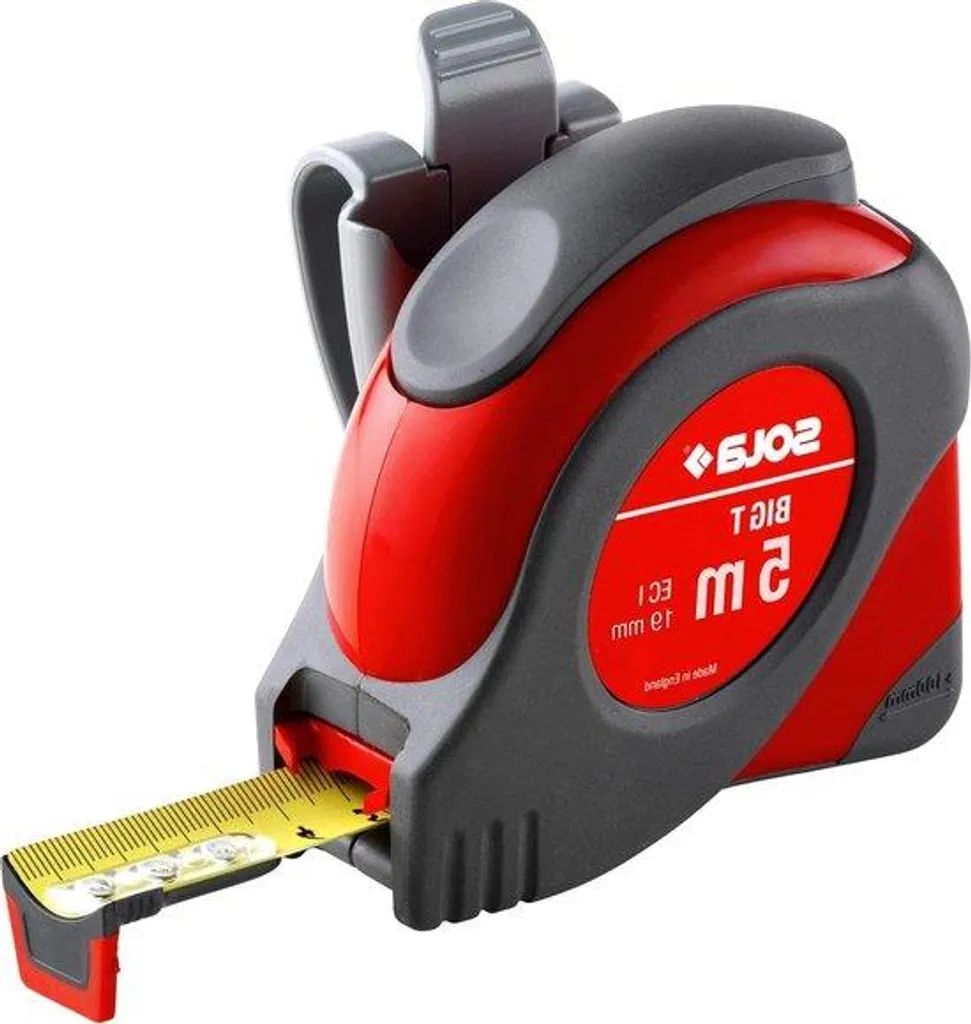 Ruban à mesurer autobloquant 5m en métal résistant pour le bricolage
