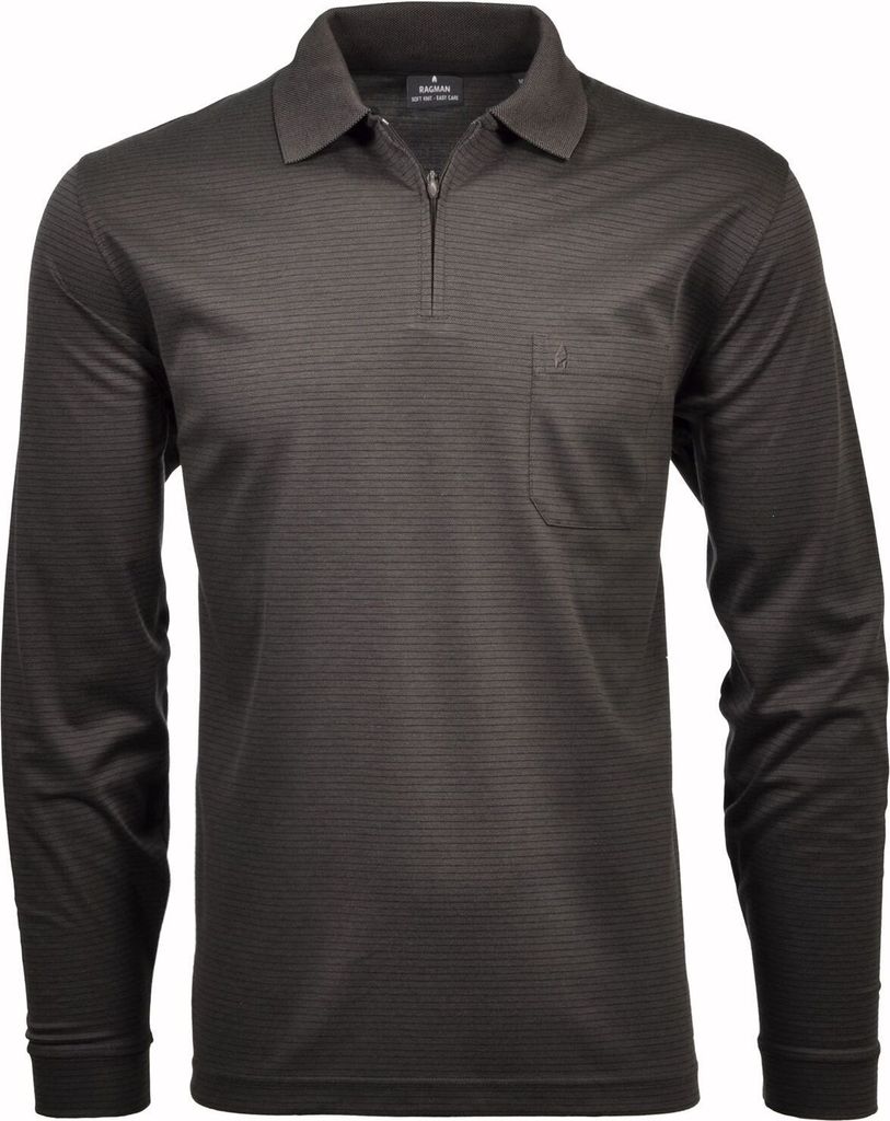 Ragman Langarm-T-Shirt langarm, gestreift