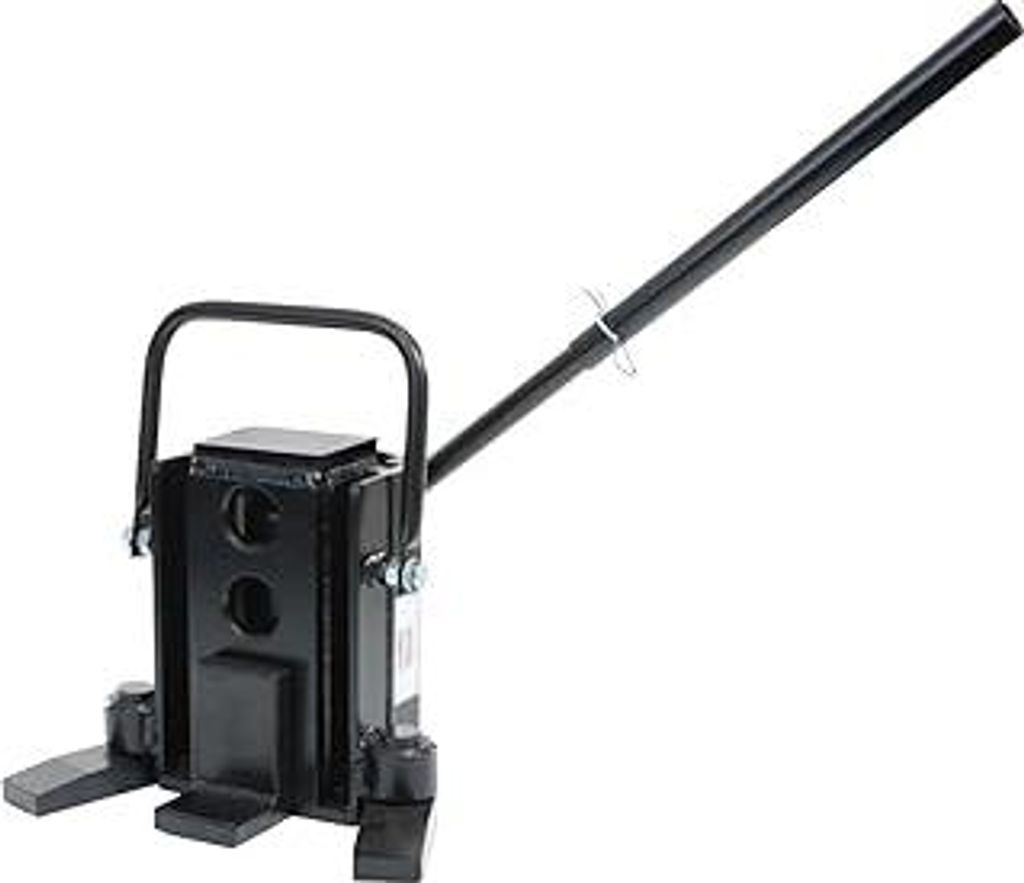 ELMAG Maschinenheber mit Hubklaue | Stützlast 8000 kg | Hubbereich 20-160 mm | Hydraulikheber