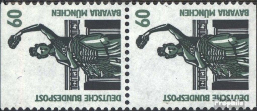 Briefmarken BRD (BR.Deutschland) 1989 Mi 1341C/D senkrechtes Paar postfrisch