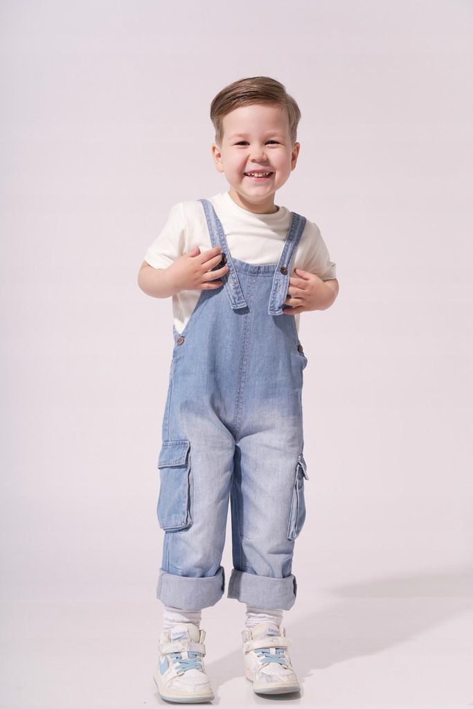 Elastische Jeans Für Kinder - Größe 98 - Blau - 100% Baumwolle - Regular Fit