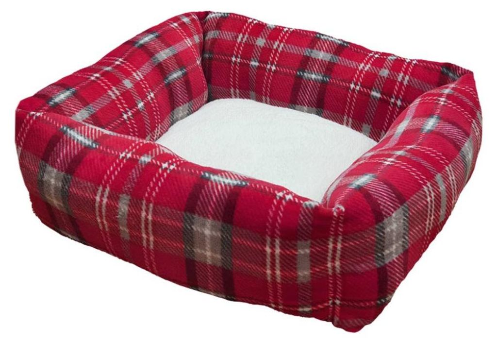 Nobby Hundebett Kareli 50 x 50 x 20 cm rot