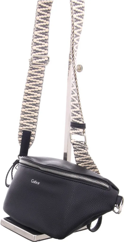 Sac banane femme noir Silena Gabor Bags petit format pratique et mode