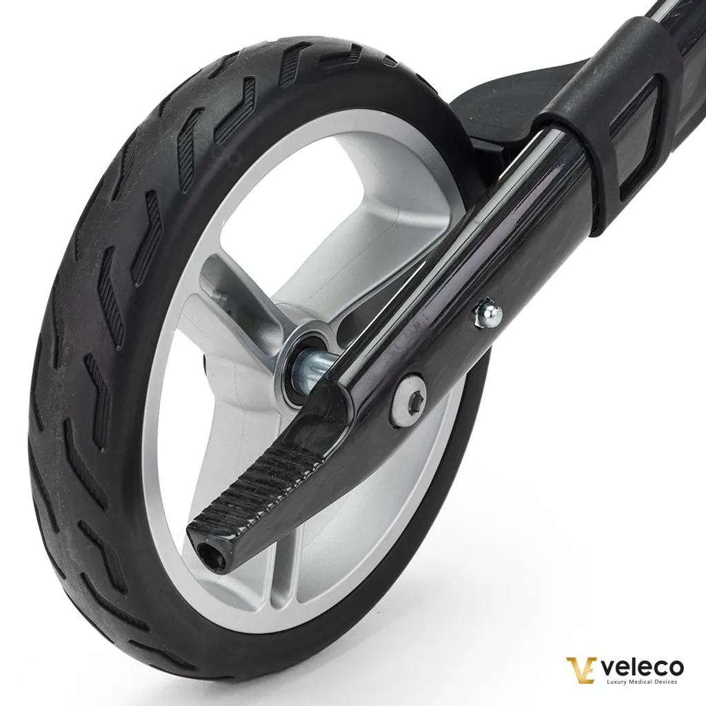 Déambulateur anti-chute Veleco FLEXO, rollator sécurisé pour senior - 14