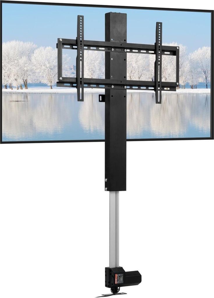TV-Lift-Ständer Motorisierte TV-Autolift-Halterung für 26"-60" Flachbild-LCD-/LED-/OLED-Plasma-Fernseher Hochleistungsfähige elektrische TV-Halt...