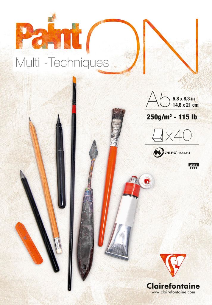 Multitechnikpapier A5 (Verkaufseinheit: 4) 250g ws 663661 Zdjęcie produktu 