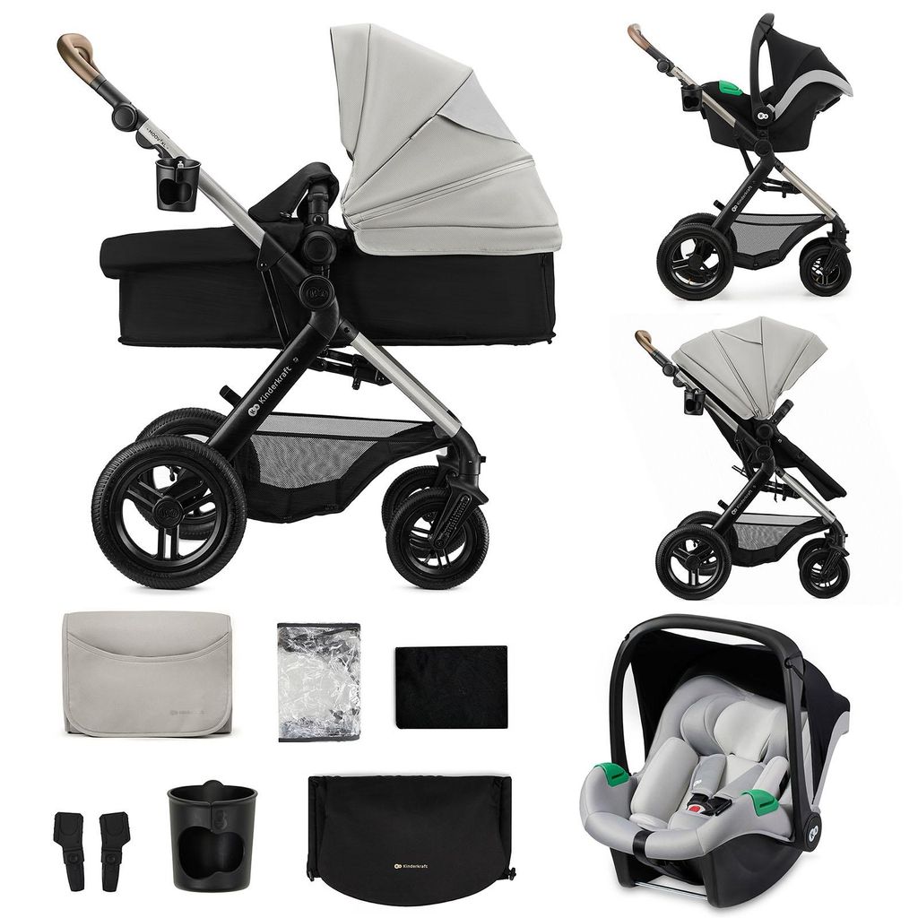 Kinderkraft MOOV 2 XL 3in1 Kombikinderwagen – Buggy, Produktbild 
