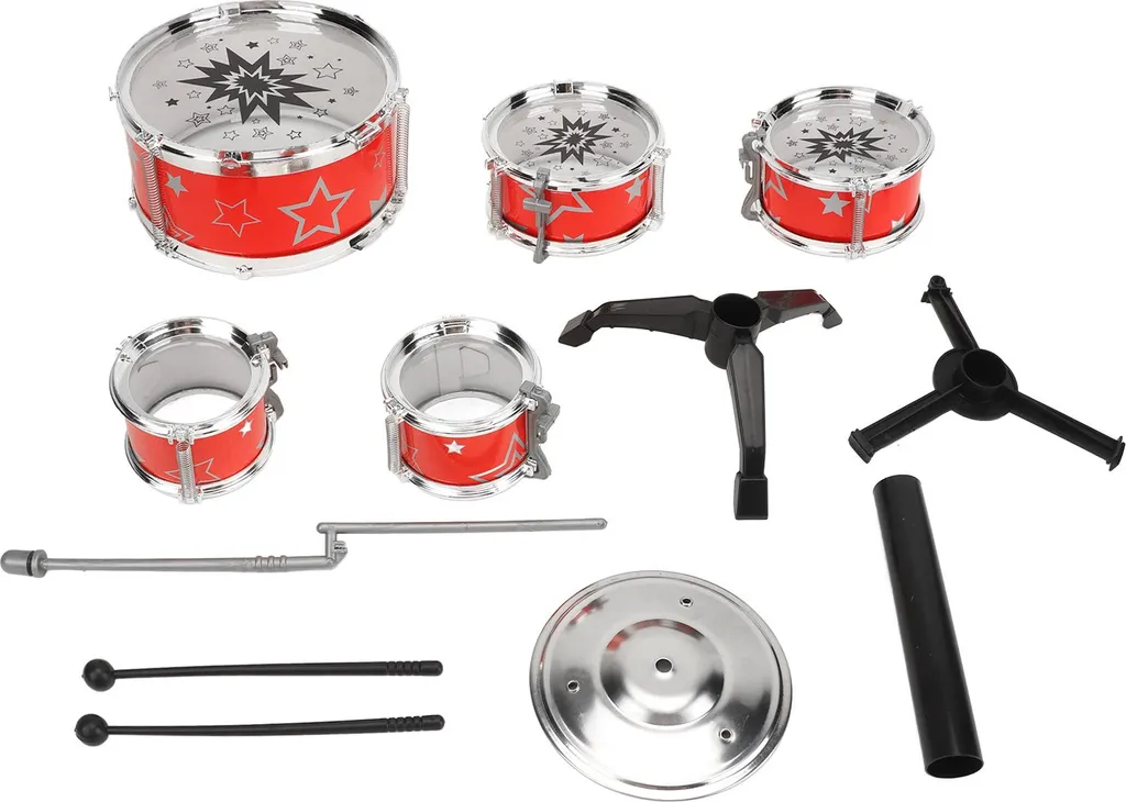 Batterie Jazz Enfant Haute Sécurité : Tambour Robuste et Conception Ergonomique