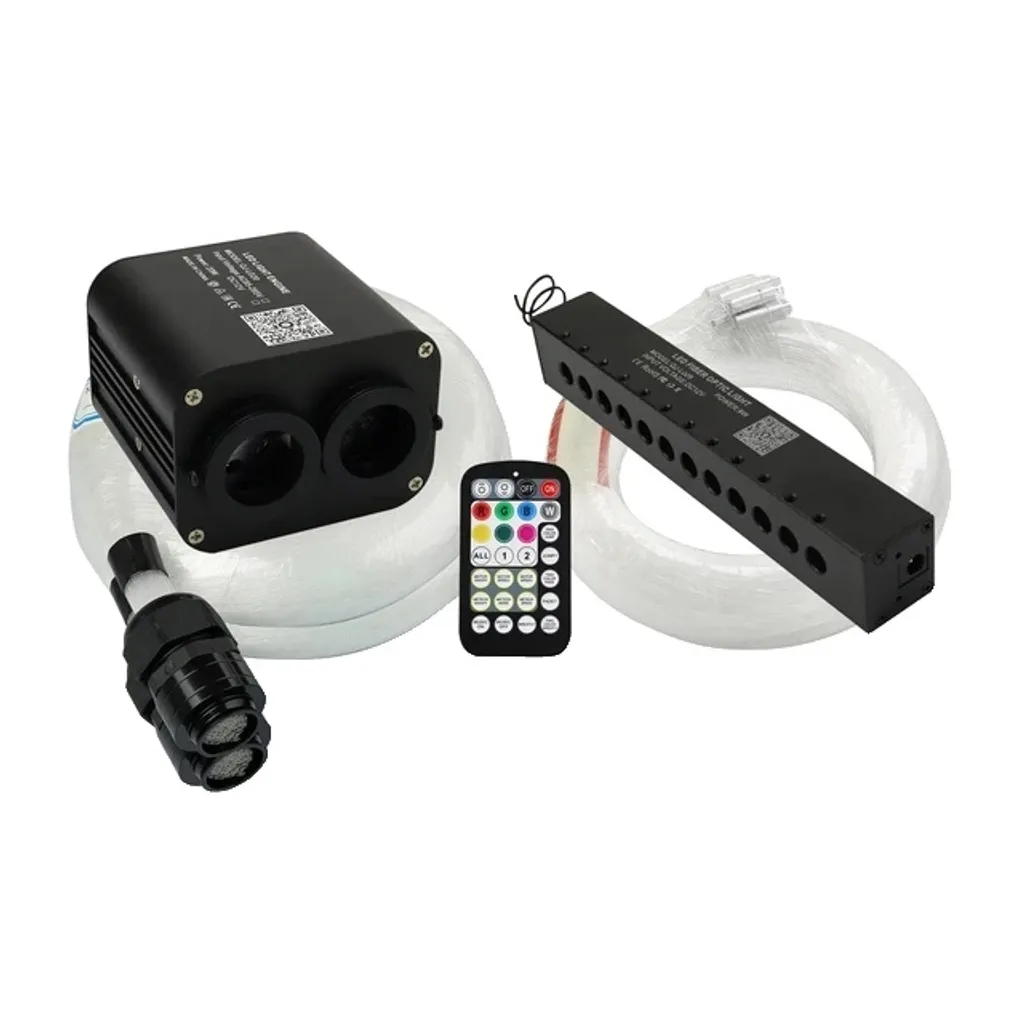 Kit ciel étoilé voiture LED RGB Meteor 310 points avec prise cigare