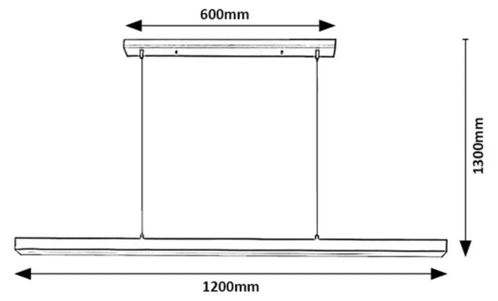 Suspension LED Anti-Éblouissement 30W, Solution Éclairage Puissant