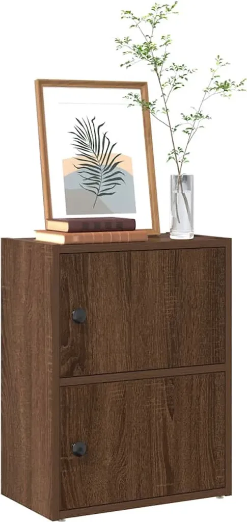 SYFAX™ Libreria Rovere Marrone 40x24x52 cm in Legno Multistrato - 2