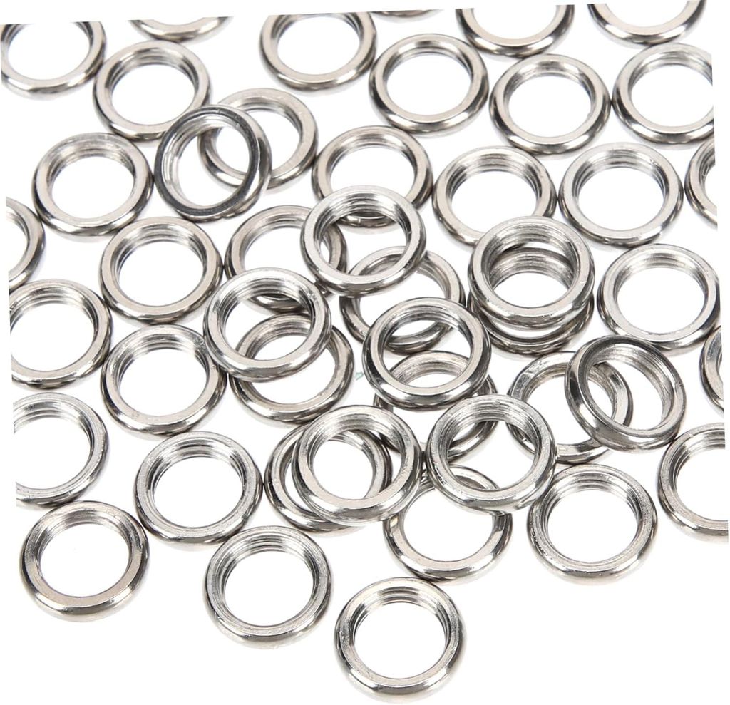 150 Befestigungsringe aus Stahl für Lampenschirme, Ersatzfassungen kompatibel mit Glühbirnen, langlebiges Beleuchtungszubehör