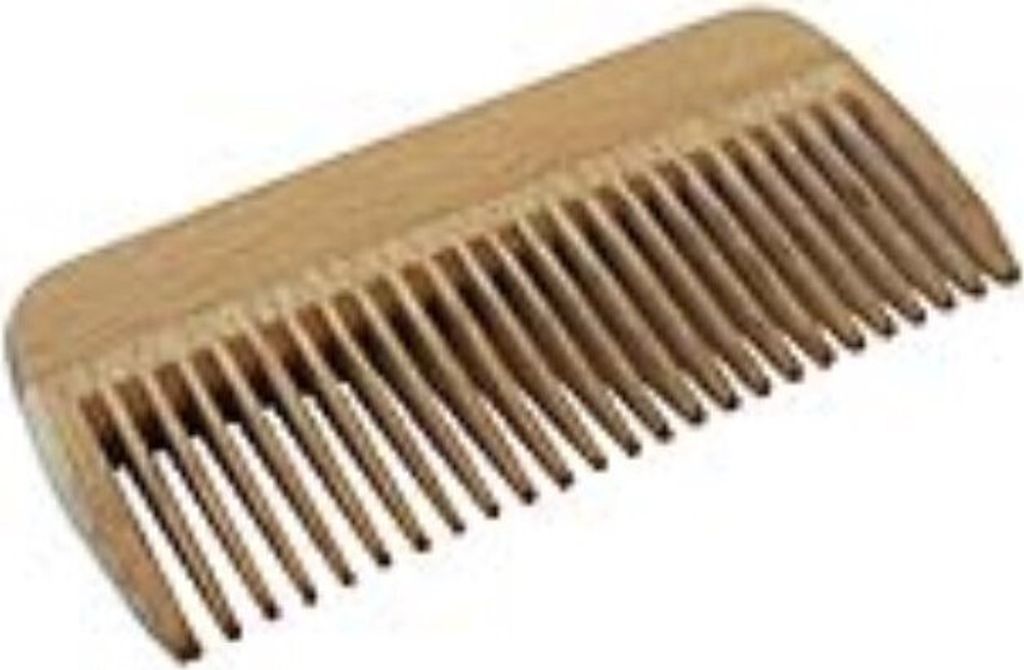 Holzkamm Bart fein