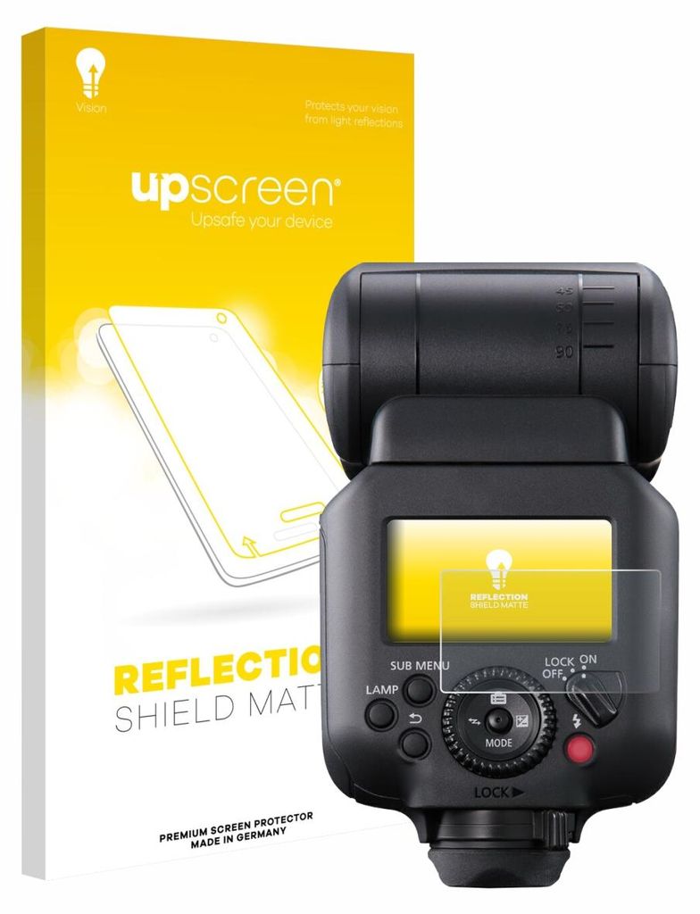 upscreen Schutzfolie für Canon Speedlite EL-5 Displayschutz Displayschutzfolie Folie Matt Entspiegelungsfolie