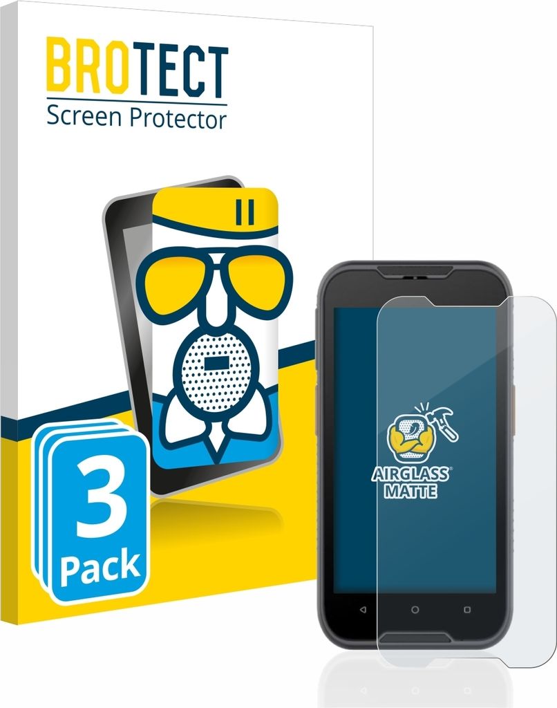 3x BROTECT Entspiegelungs Schutzglas für Datalogic Memor 10 Produktbild 