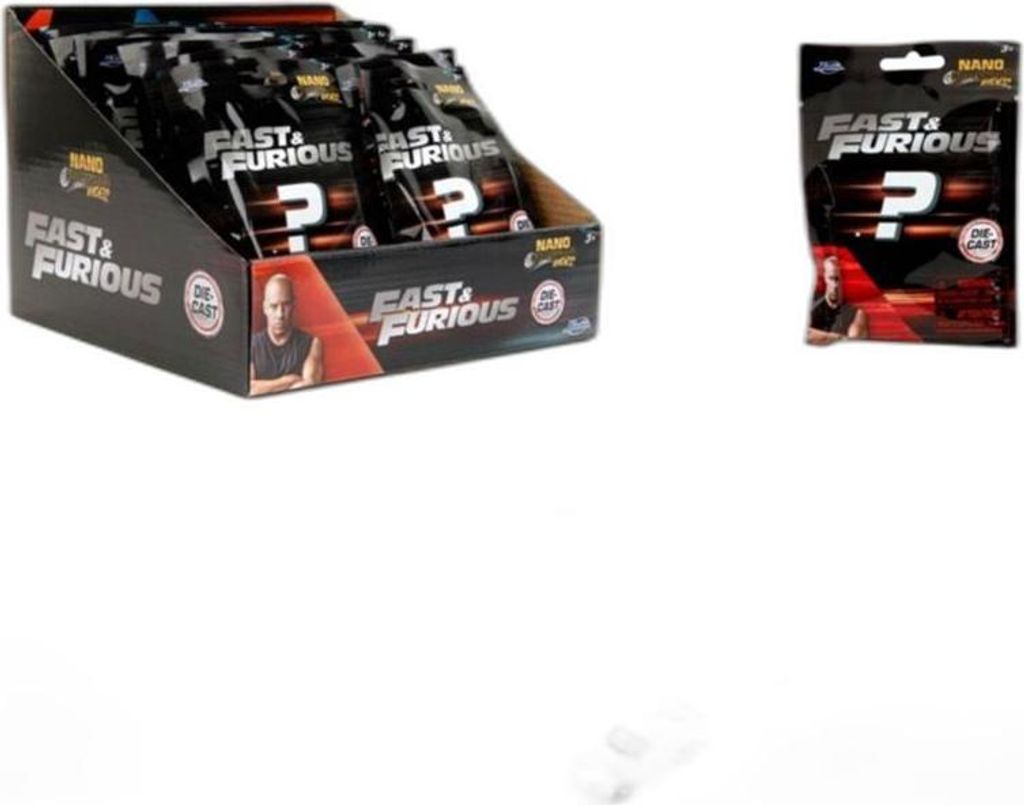 Metalowy Model Samochodu Jada Fast&Furious 4 Cm Zdjęcie produktu 