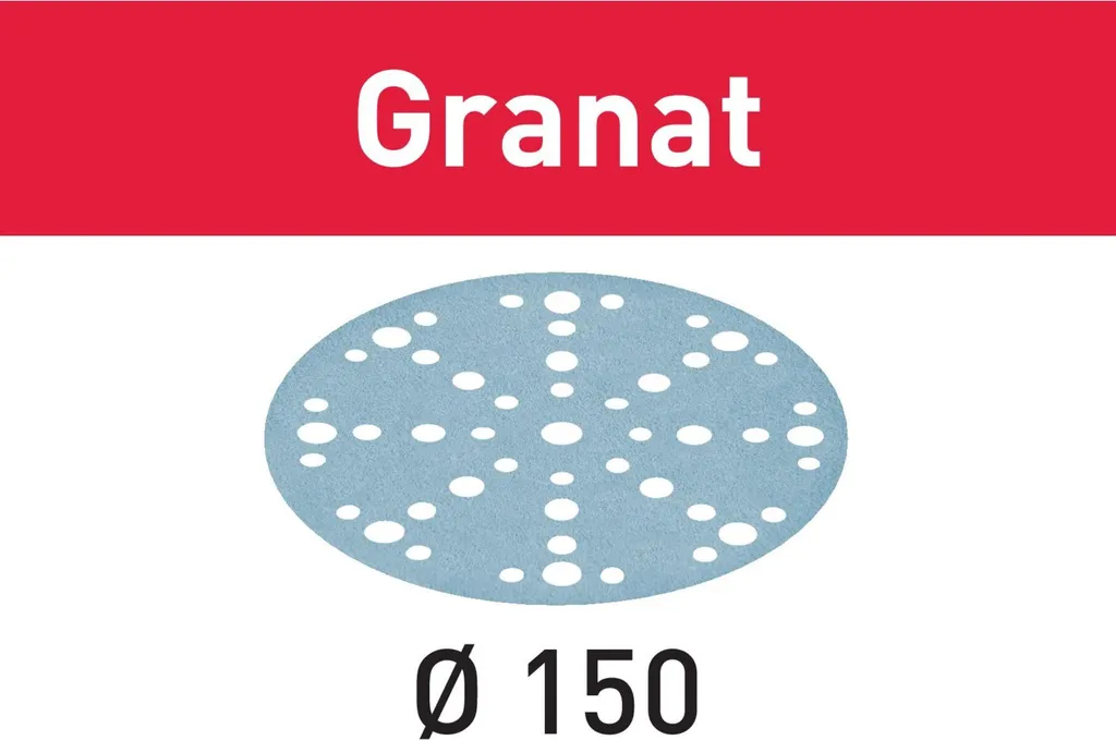 Abrasivo Festool Granat P320 D150mm - Set 50 Dischi StickFix 575170 - 9