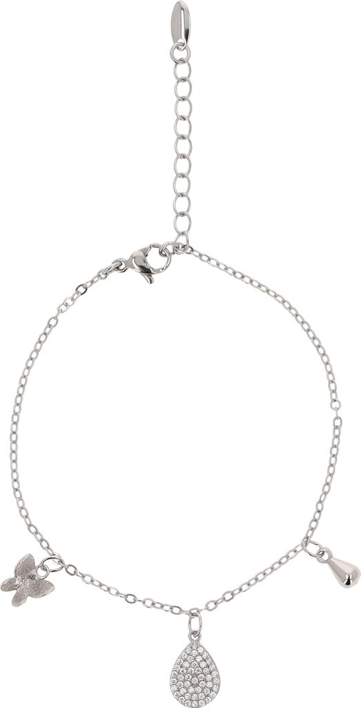 joella damen armband - silber, one size