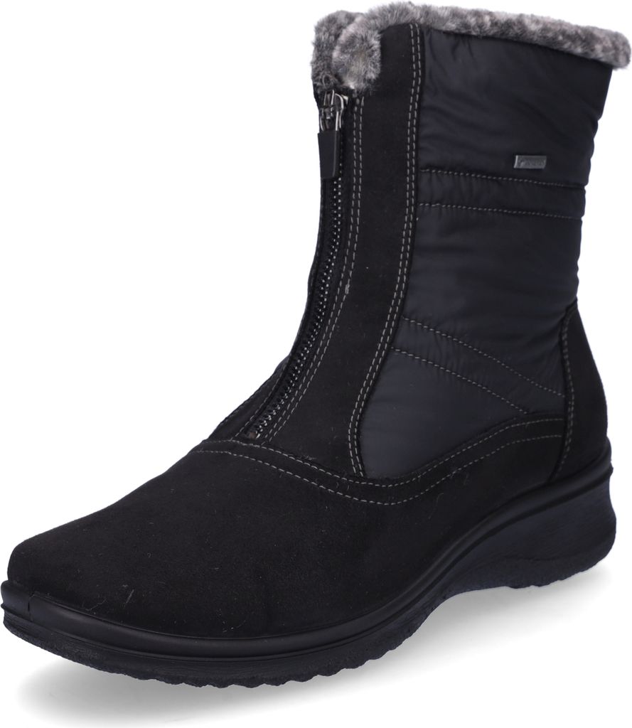 Ara Damen Boot grau schwarz 4