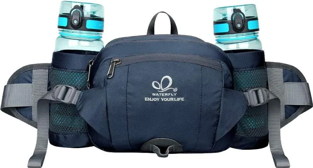 Sacoche de randonnée anti-transpirante avec porte-bouteille de hanche