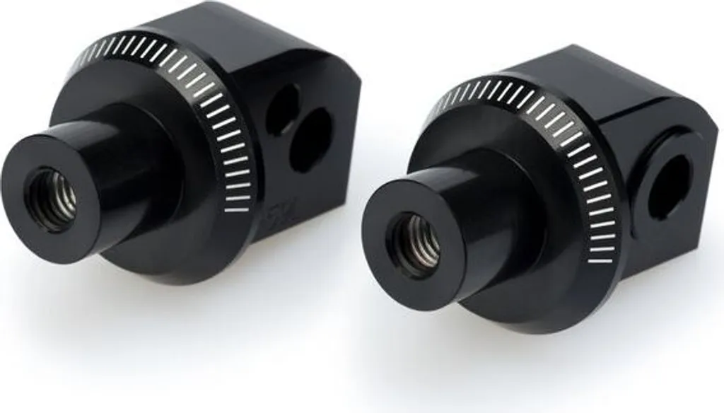 Cale-pieds Moto Vintage Noir PUIG 9697N pour Benelli Leoncino 500