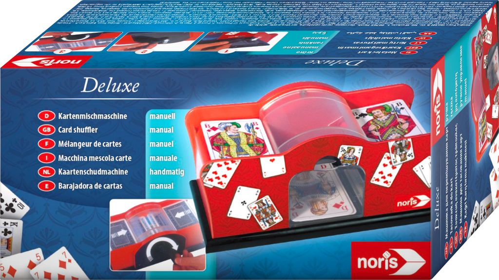 Noris Kartenmischmaschine Manuell, Kartenmischer, Immagine del prodotto 