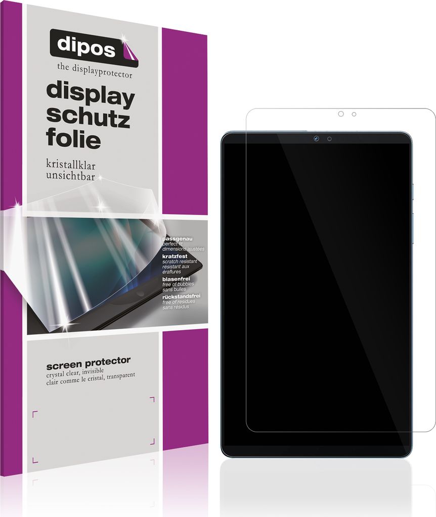2x Schutzfolie für Blackview Tab 60 Pro klar Displayschutzfolie Folie Display Schutz dipos