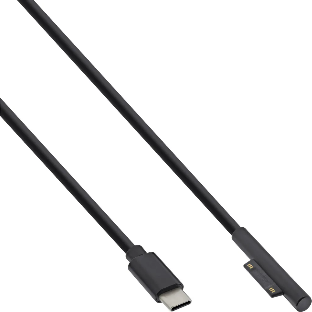 InLine® Cavo USB-C per Microsoft Surface 1m | Ricarica PD 45W Rapida - 1