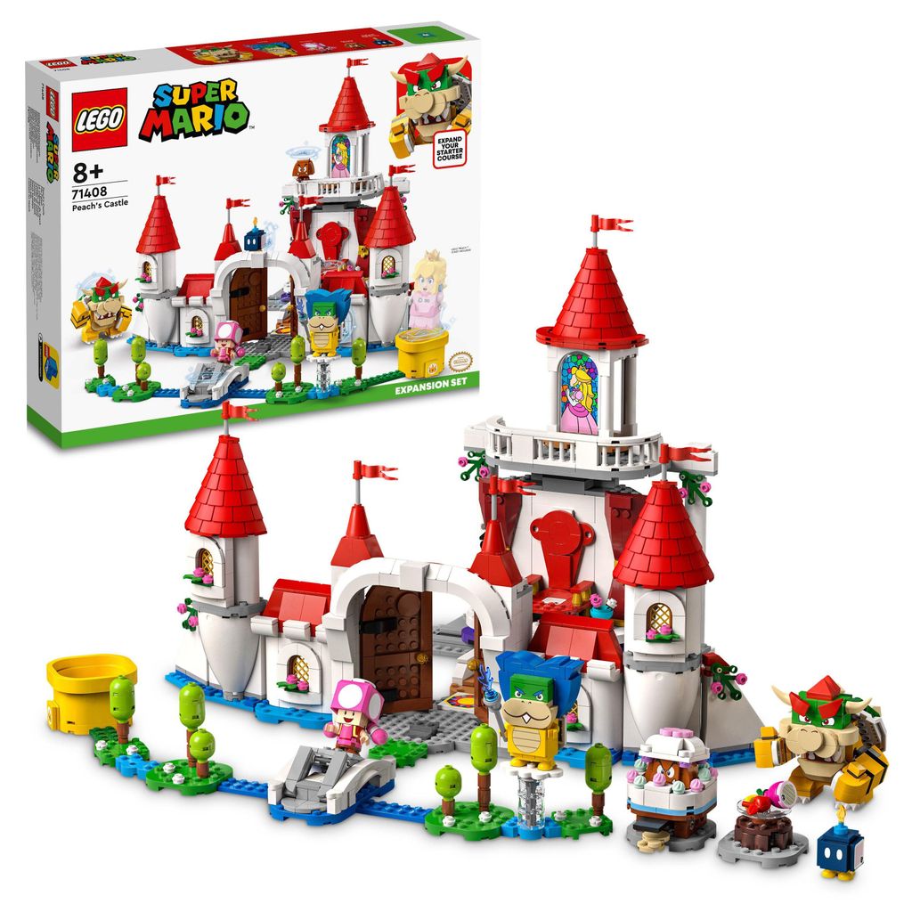 LEGO Super Mario Zamek Peach — zestaw rozszerzający, Zestaw Zdjęcie produktu 