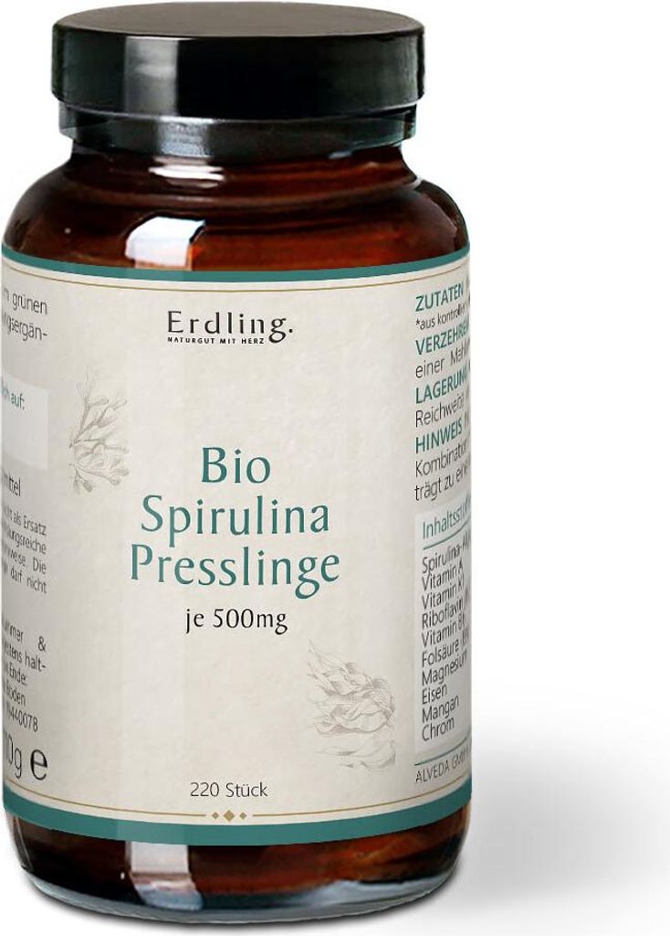 Spirulina Presslinge - 220 Stück