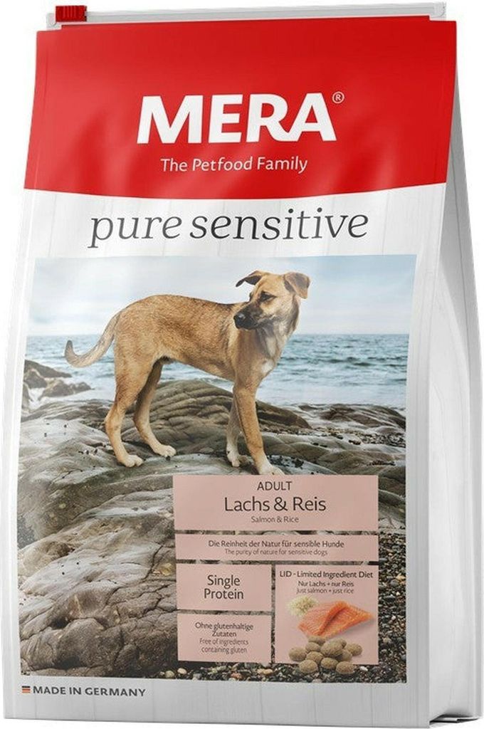 Mera - Hundefutter - Lachs & Reis Trockenfutter 4kg Produktbild 