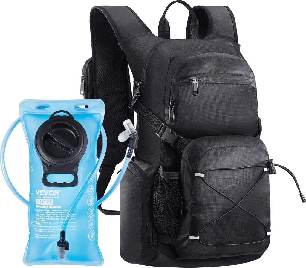 Zaino da corsa zaino idratazione 2L running TPU zaino bici zaino escursionismo
