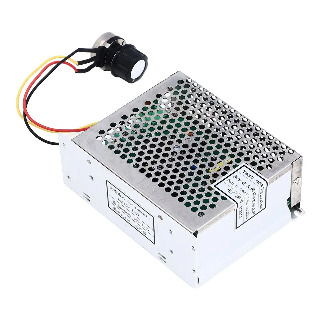 Contrôleur de vitesse moteur DC PWM 12V 24V 3A Régulateur haute précision