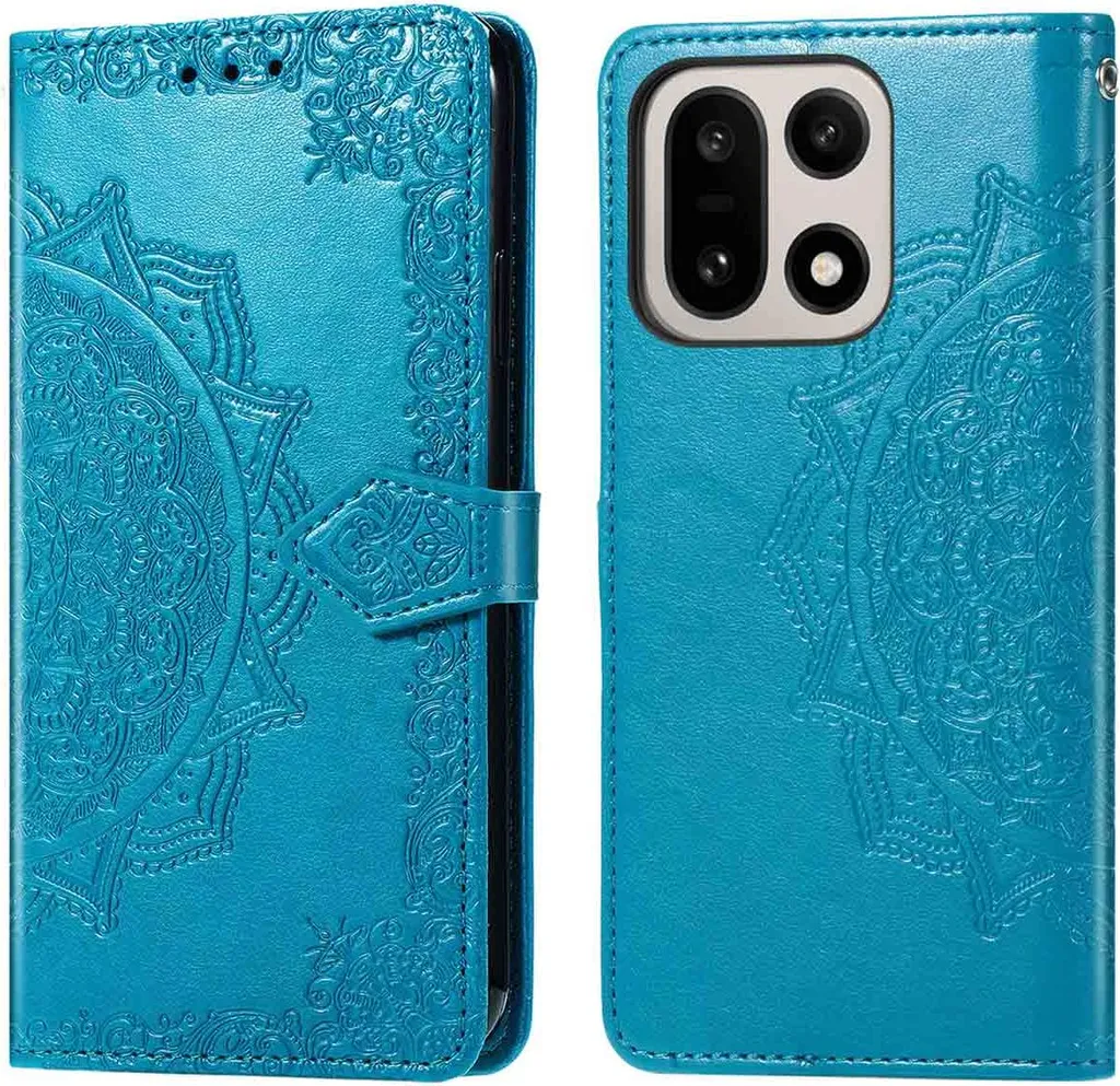 Custodia Mandala OnePlus 15 Turchese imoshion | Cover Libro Elegante