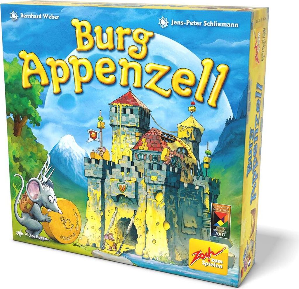 Zoch Burg Appenzell, Kinderspiel, Familienspiel, 3D Spiel, Immagine del prodotto 