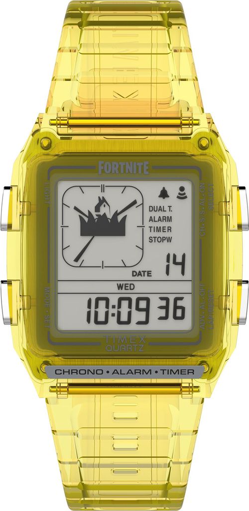 Herenhorloge Timex Q Timex LCA x Fortnite® Chronograaf Productafbeelding 