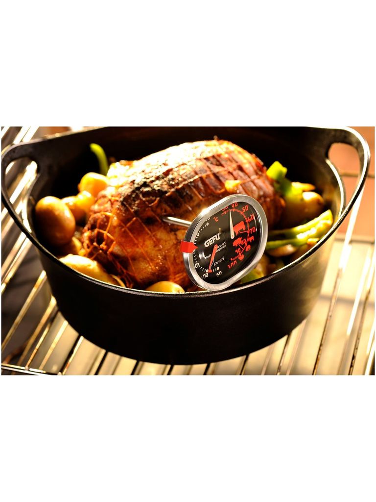 Termometro Per Forno E Arrosti - Doppia Misurazione Fino A 250°C - Foto 2