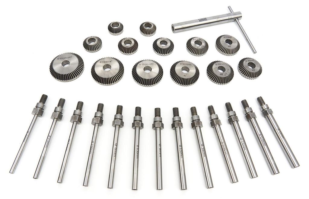 Set-kit di frese per rettifica sedi valvole auto, Immagine del prodotto 