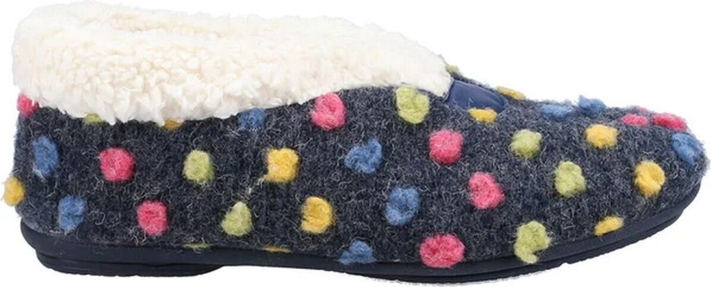 Fleet & Foster - Damen Hausschuhe "Snowberry" FS9571 (40 EU) (Marineblau)