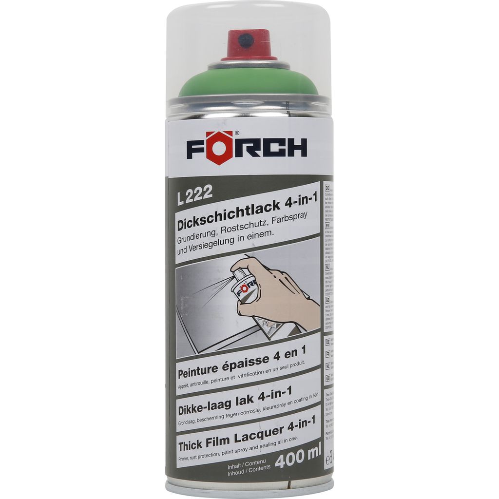 FÖRCH Dickschichtlack 4-in-1 nach RAL-Farben L222 RAL 6018