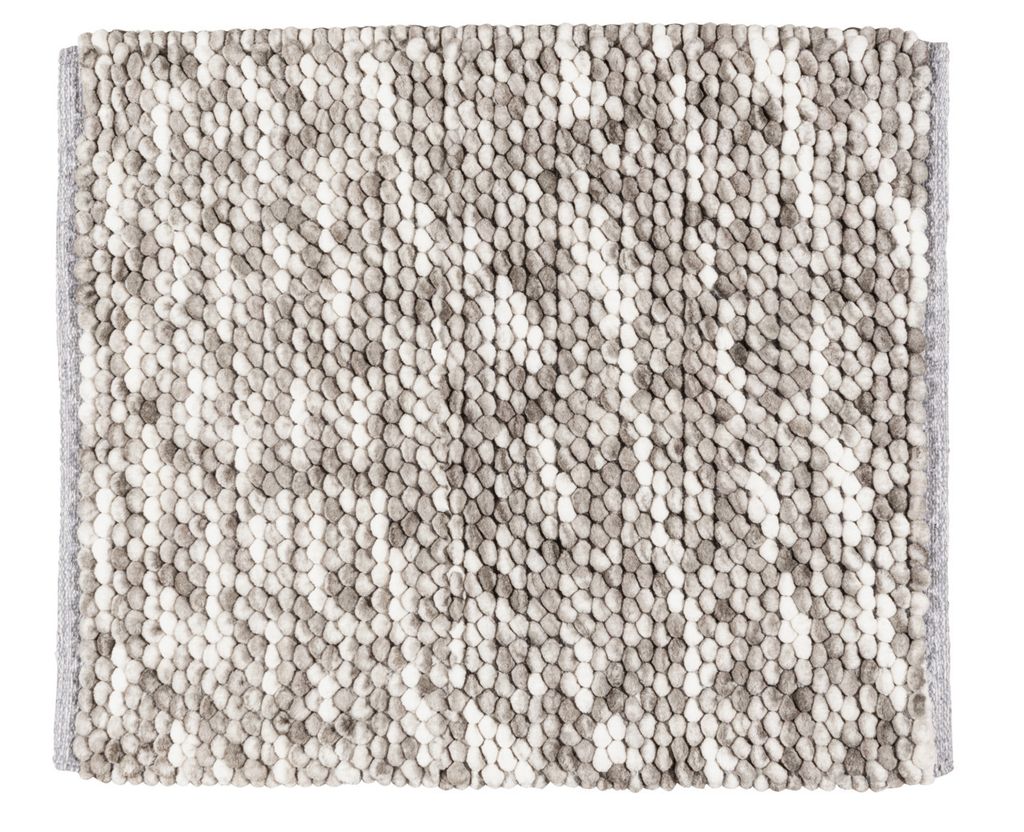 WENKO Badematte Badteppich Badvorleger Duschvorleger Rutschfest URDU 55x65 cm
