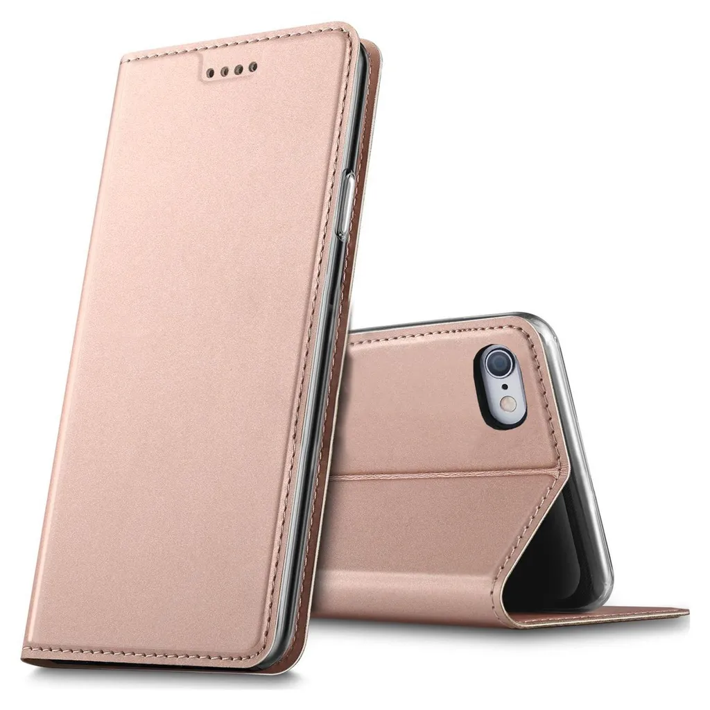 Custodia iPhone 6 / 6s Book Case Slim Flip Cover Protettiva Premium