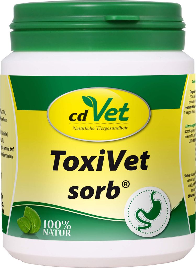 cdVet ToxiVet sorb 150 g für Hunde und Katzen